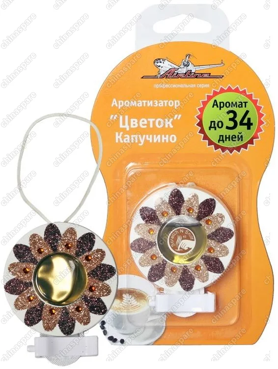 Ароматизатор на дефлектор гелевый Цветок капучино