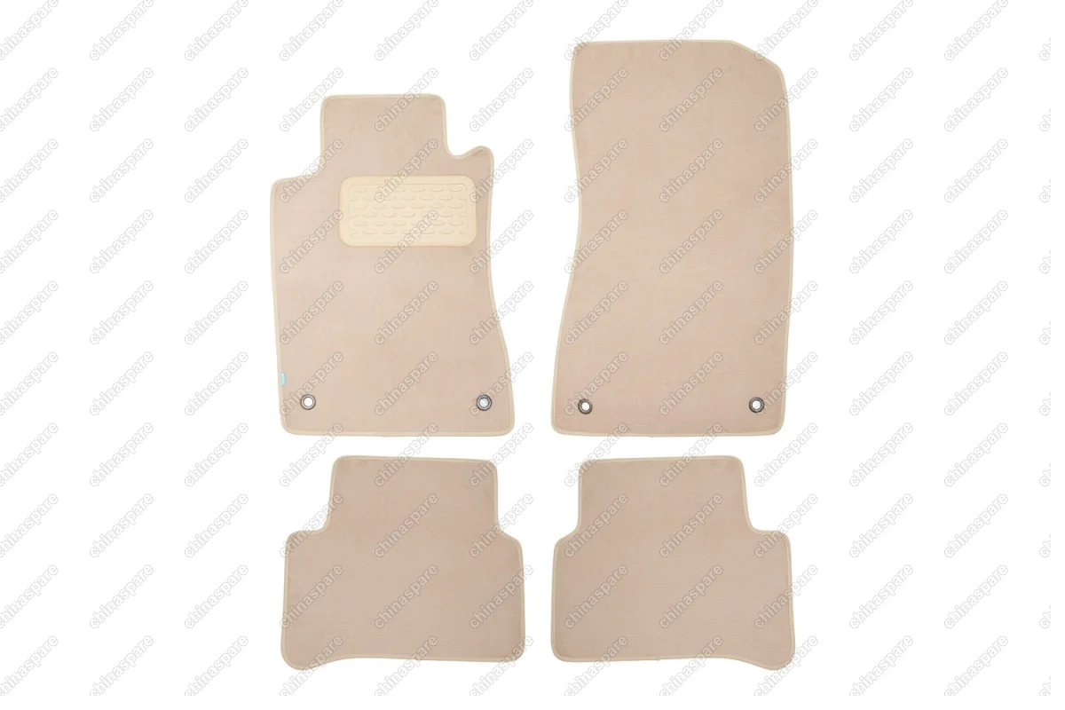KLEVER04343622112kh Коврики в салон Klever Premium MERSEDES-BENZ E-Class W211 АКПП 2002-2009, сед., 4 шт. (текстиль, бежевые)