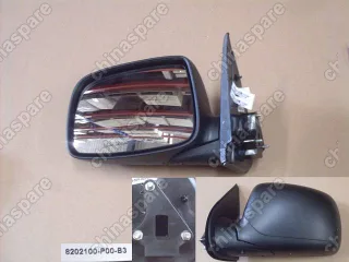 8202100P00B3 Door mirror assy lh(manu) Great Wall Wingle