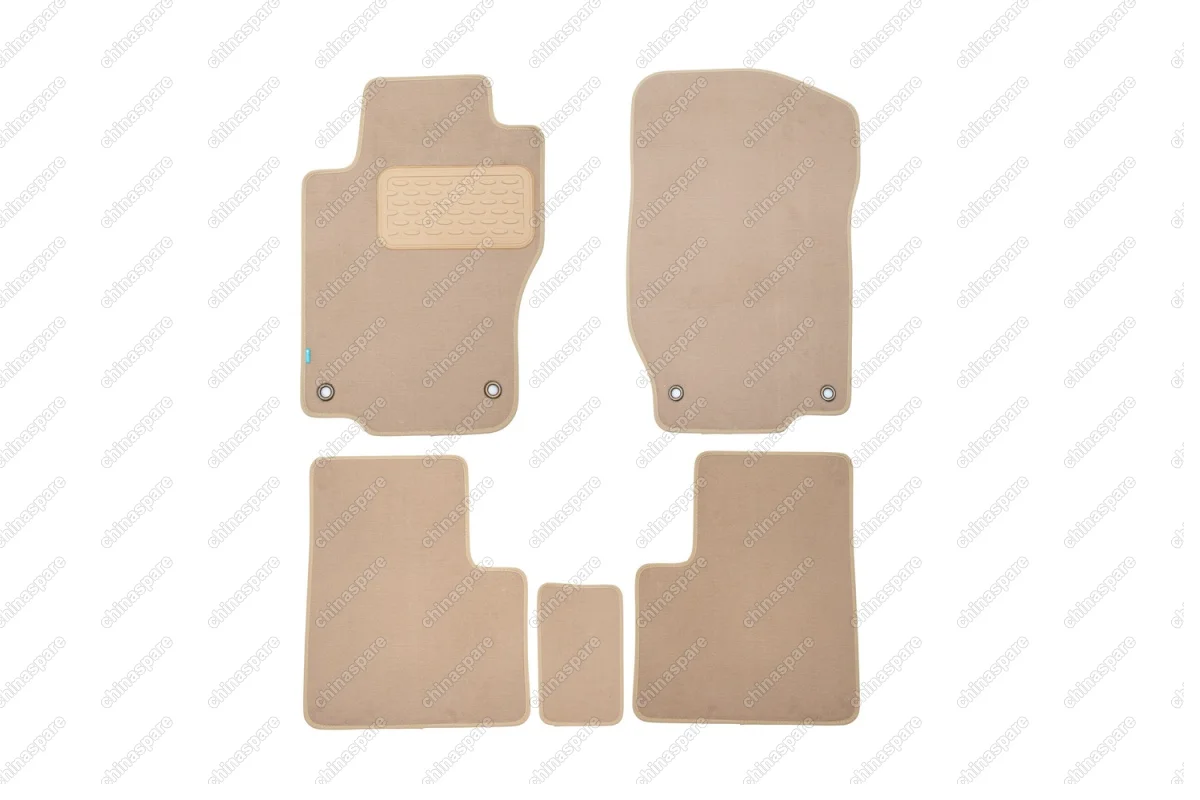 KLEVER04342122112kh Коврики в салон Klever Premium MERSEDES-BENZ GL-Class X164 2006-2012, внед., 5 шт. (текстиль, бежевые)
