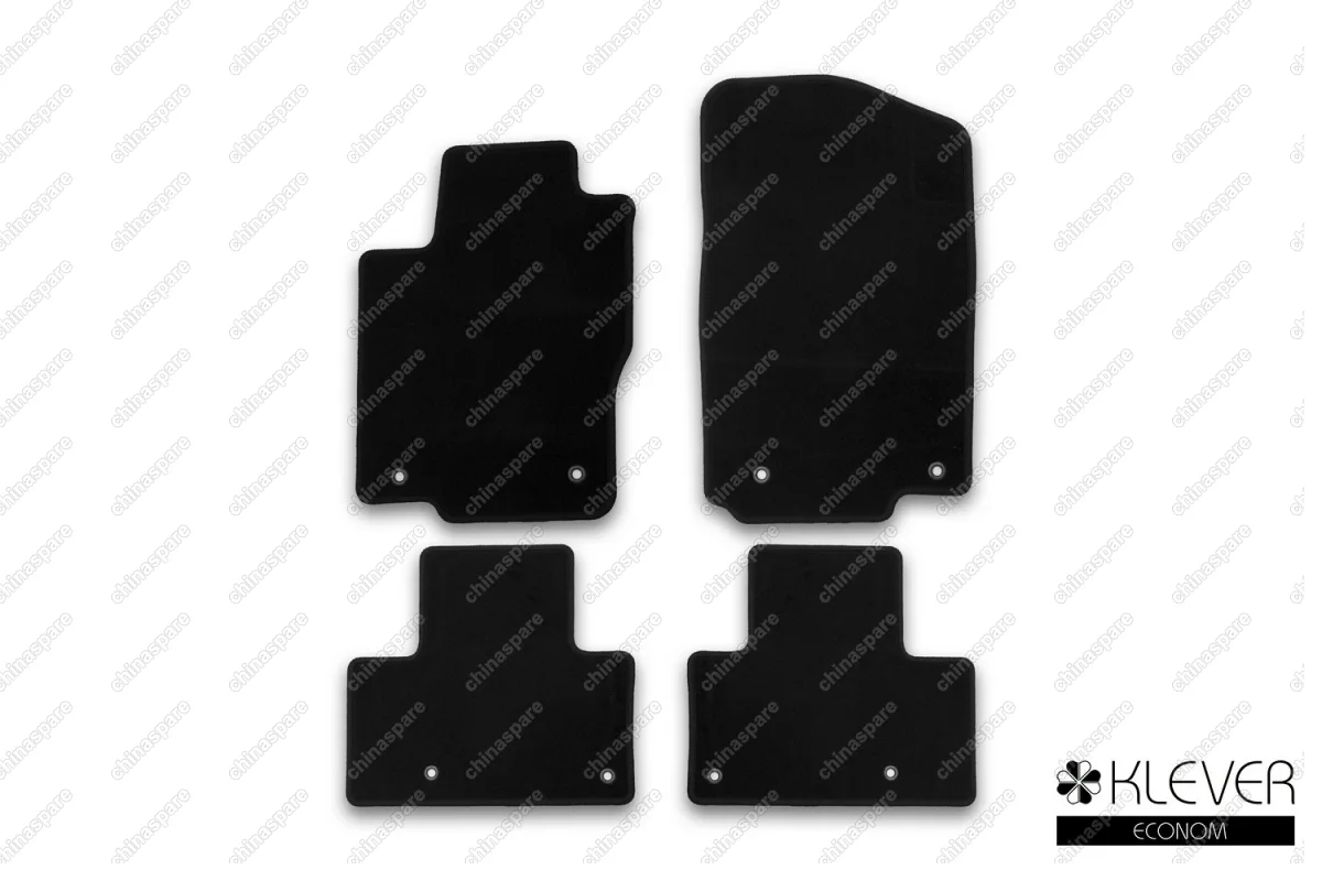 KLEVER01344401200k Коврики в салон Klever Econom MERCEDES-BENZ GL-Class, 2014->, внед., 4 шт. (текстиль)