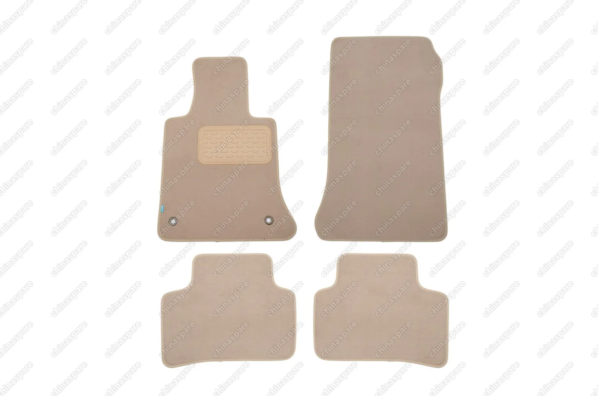 KLEVER04342222112kh Коврики в салон Klever Premium MERSEDES-BENZ GLK-Class X204 АКПП 2008-2012, внед., 4 шт. (текстиль, беж