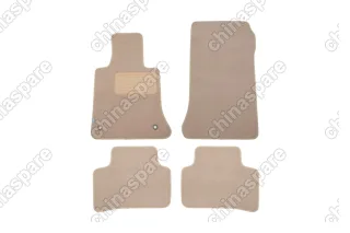 KLEVER04342222112kh Коврики в салон Klever Premium MERSEDES-BENZ GLK-Class X204 АКПП 2008-2012, внед., 4 шт. (текстиль, беж