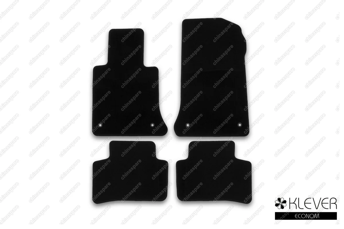 KLEVER01344501200k Коврики в салон Klever Econom MERCEDES-BENZ GLK-Class, 2015->, внед., 4 шт. (текстиль)