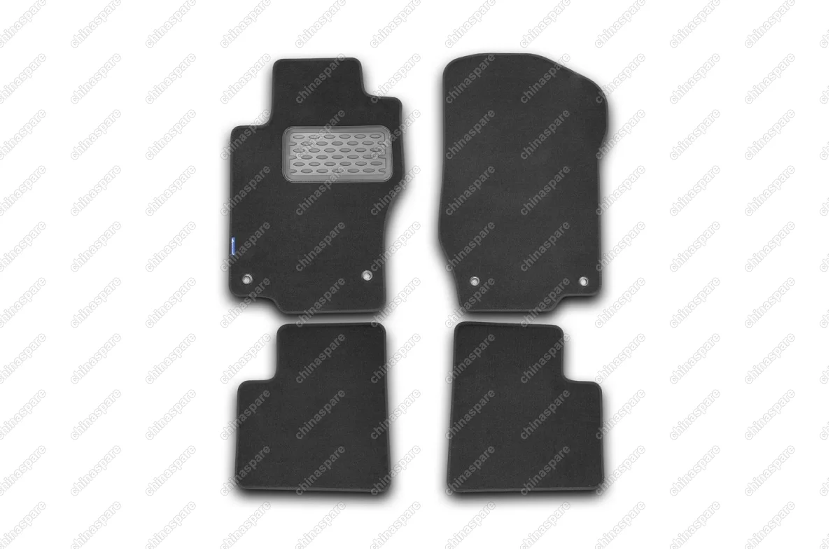 Коврики в салон MERCEDES-BENZ M-Class W164 АКПП 2006->, внед., 4 шт. (текстиль)