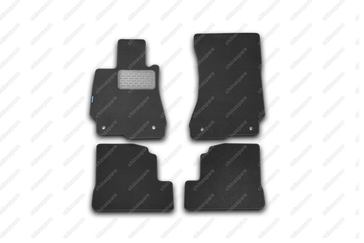 Коврики в салон MERCEDES-BENZ S-Class W221 АКПП 2005->, сед., 4 шт. (текстиль)