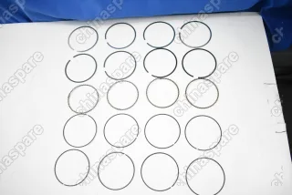 Кольцо поршневое (R2, +0,50) 491 (Комплект) Great Wall Deer, Pegasus, Safe, Sailor, Sing, Wingle (Бензин)