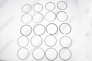 Кольцо поршневое (R1, +0,25) 491 (Комплект) Great Wall Deer, Pegasus, Safe, Sailor, Sing, Wingle (Бензин)