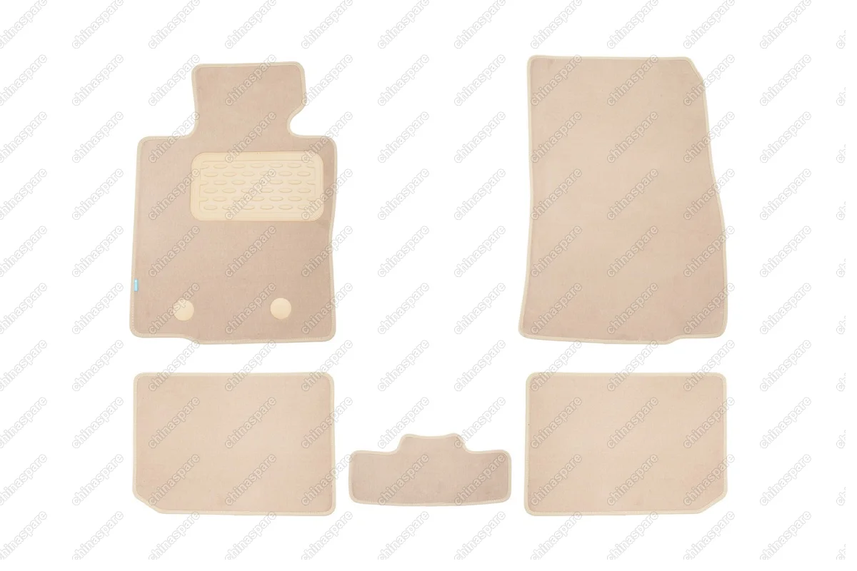 KLEVER04850222112kh Коврики в салон Klever Premium MINI Countryman АКПП 2010-2017, хб., 5 шт. (текстиль, бежевые)