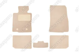 KLEVER04850222112kh Коврики в салон Klever Premium MINI Countryman АКПП 2010-2017, хб., 5 шт. (текстиль, бежевые)