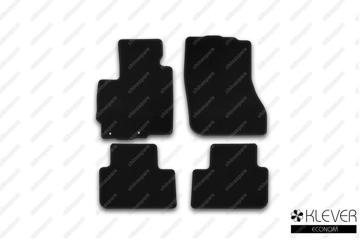 Коврики в салон Klever Econom MITSUBISHI ASX, 2010->, кросс., 4 шт. (текстиль)