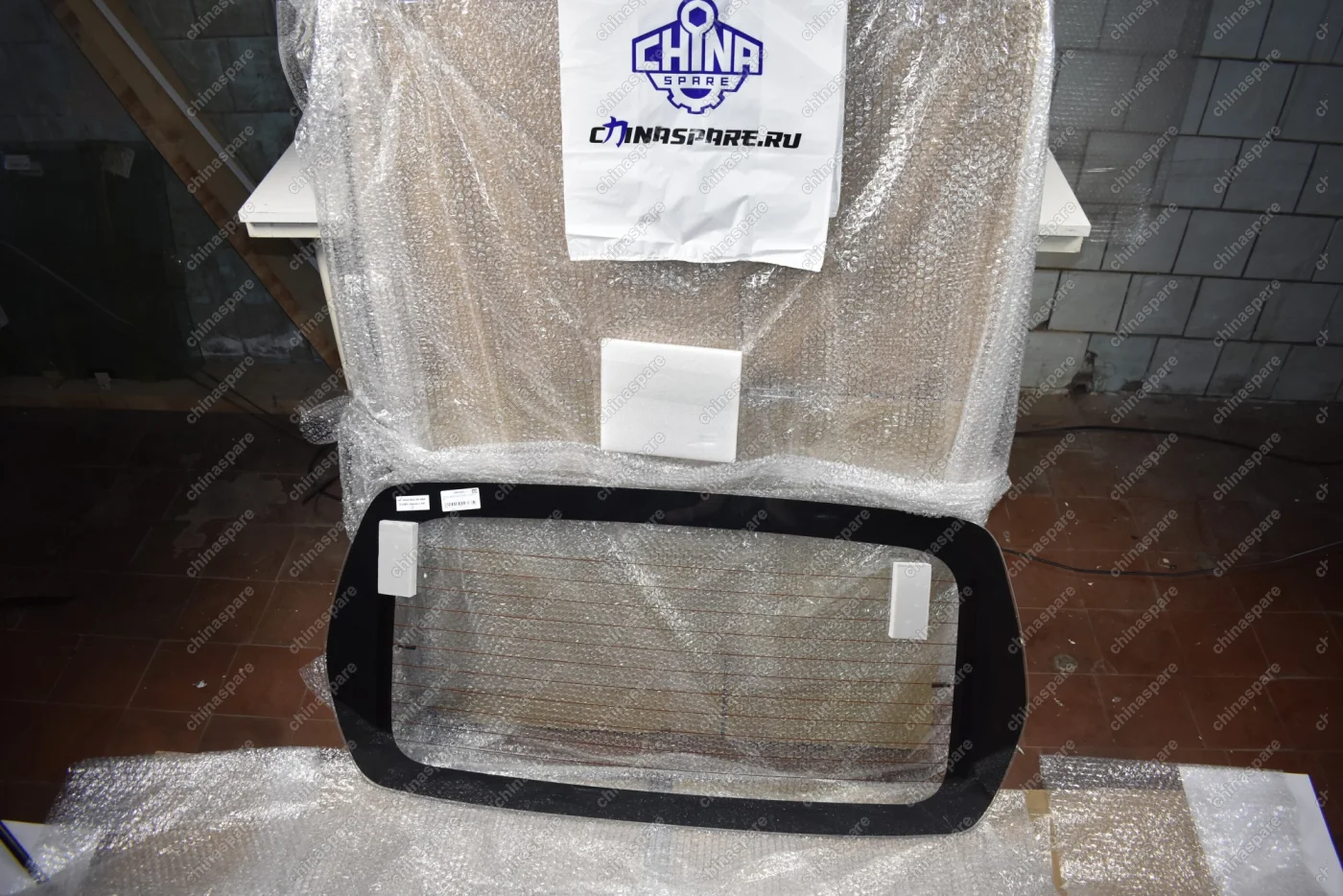 Стекло Двери Задка (Подогрев) Hafei Brio 5D