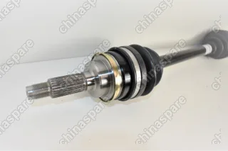 Привод левый в сборе с ABS Hafei Brio