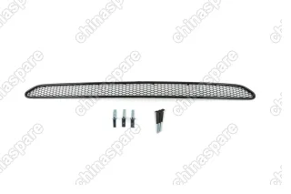 Сетка на бампер внешняя для MITSUBISHI ASX 2012-2015, черн., 20 мм (сота)