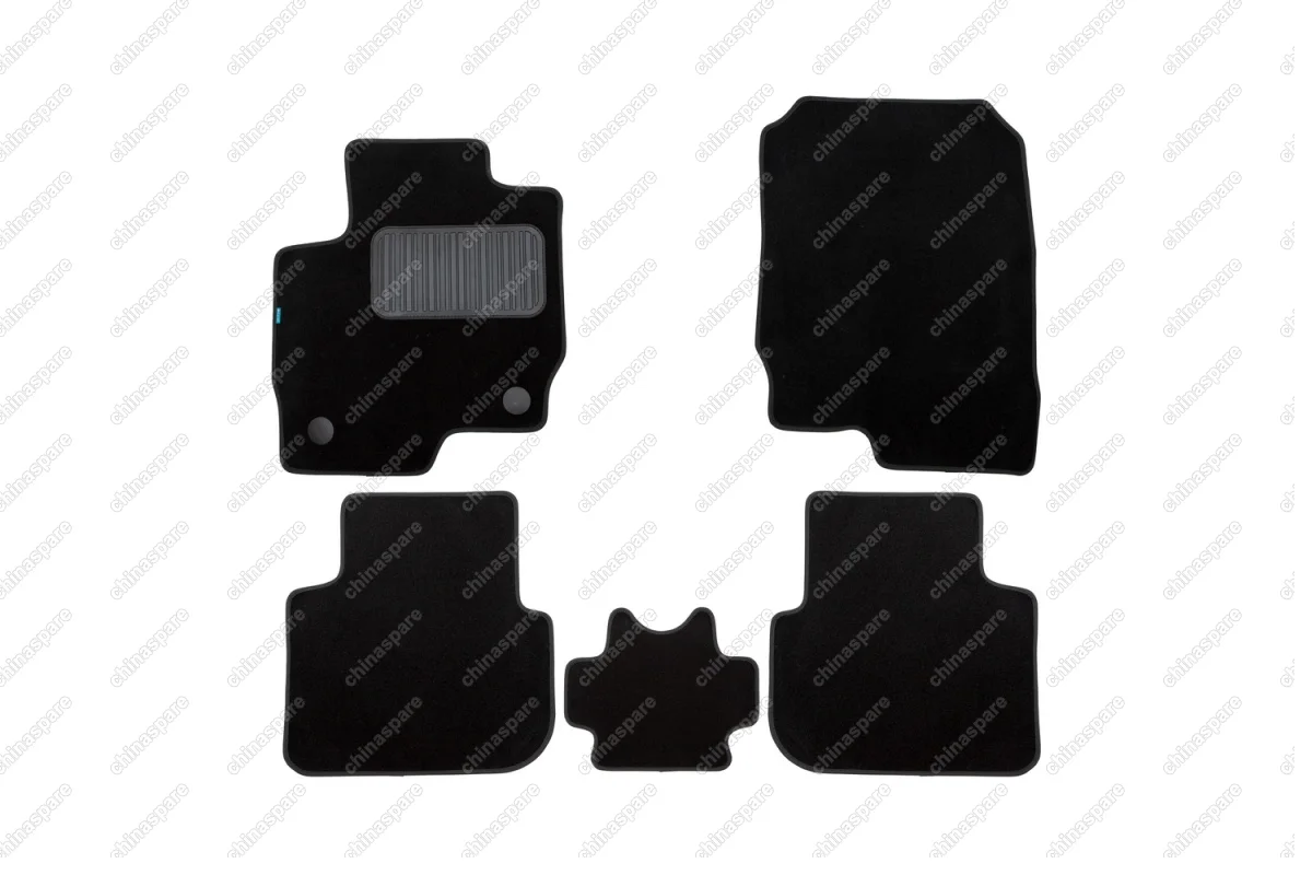 KLEVER03350222110kh Коврики в салон Klever Premium MITSUBISHI Colt VII 5D АКПП 2003-2013, хб., 5 шт. (текстиль)