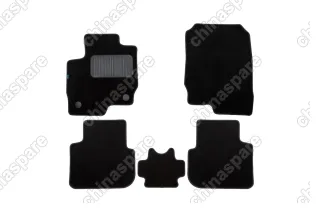 KLEVER03350222110kh Коврики в салон Klever Premium MITSUBISHI Colt VII 5D АКПП 2003-2013, хб., 5 шт. (текстиль)