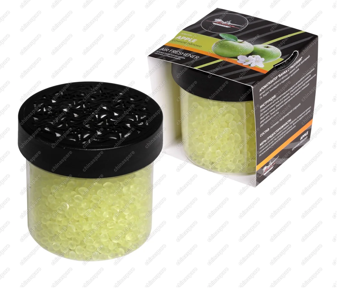 AFBA104 Ароматизатор Банка с гранулами сочное яблоко