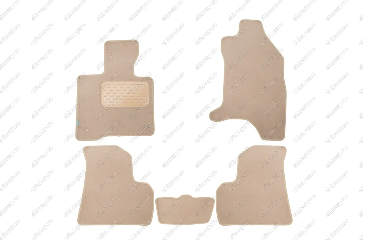 KLEVER04352822112kh Коврики в салон Klever Premium MITSUBISHI i-MIEV 2011->, хб., 5 шт. (текстиль, бежевые)
