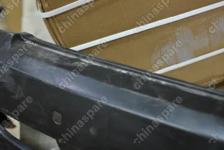 Бампер задний (под 2 датчика) Lifan Smily (уценка)