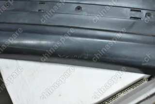 Бампер задний (под 2 датчика) Lifan Smily (уценка)