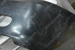 Бампер задний (под 2 датчика) Lifan Smily (уценка)