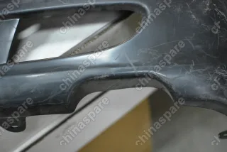 Бампер задний (под 2 датчика) Lifan Smily (уценка)