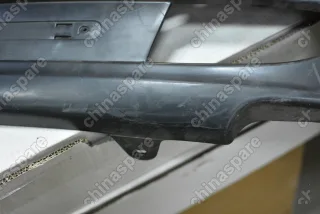 Бампер задний (под 2 датчика) Lifan Smily (уценка)