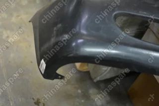 Бампер задний (под 2 датчика) Lifan Smily (уценка)