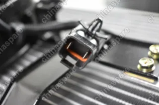 Радиатор кондиционера (С вентилятором) Lifan Smily