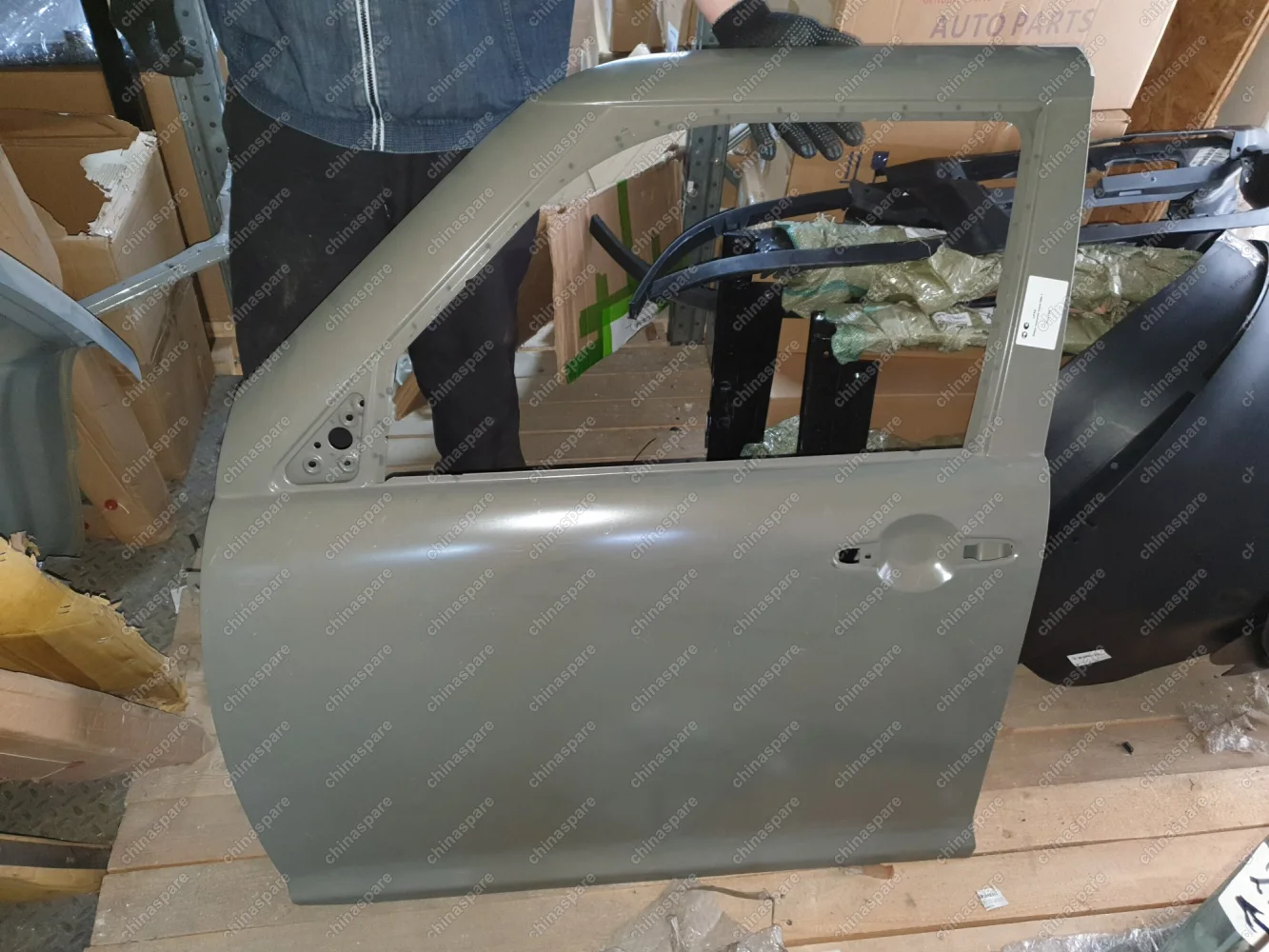 Дверь передняя левая Lifan Smily