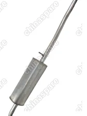 Резонатор выхлопной системы (Глушитель / Средняя часть) Lifan Smily