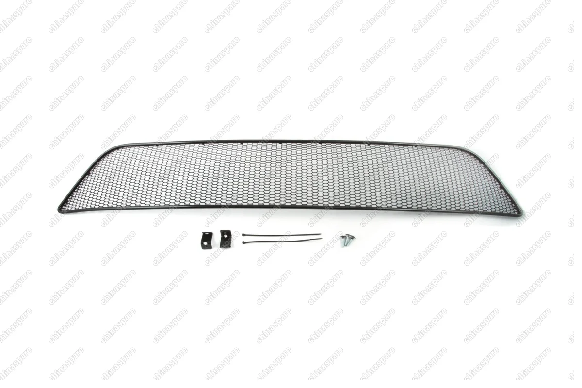 1380414201 Сетка на бампер внешняя для MITSUBISHI L200 2014-2015, черн., 20 мм (сота)