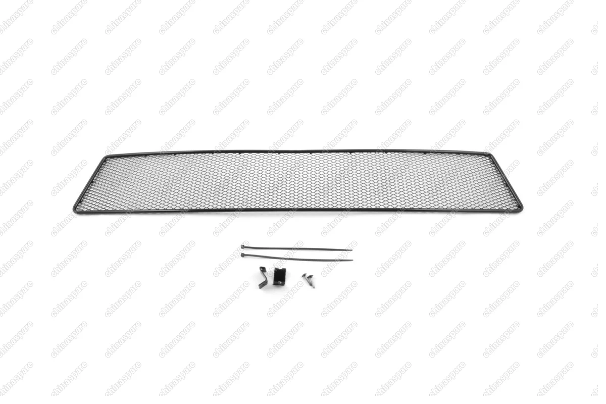 1380815151 Сетка на бампер внешняя для MITSUBISHI L200 2015->, черн., 15 мм