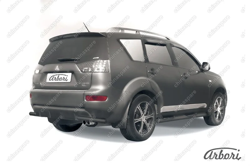 AFZDAMXL12B Уголки d57 Arbori черн. для Mitsubishi OUTLANDER XL 2007-2009