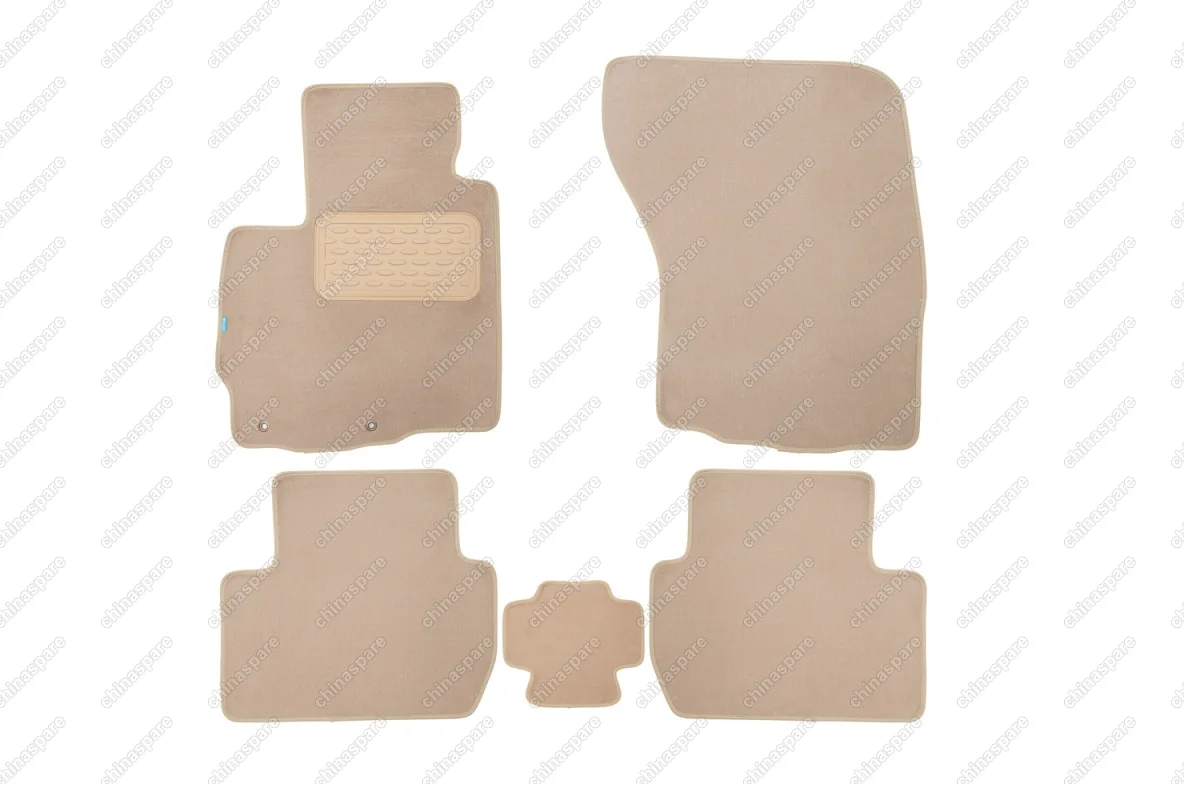 KLEVER04352322112kh Коврики в салон Klever Premium  MITSUBISHI Outlander XL, 2010-2012, внед., 5 шт. (текстиль, бежевые)
