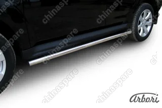 AFZDAMXL109 Защита порогов d57 труба Arbori нерж. сталь для Mitsubishi OUTLANDER XL 2010-2012