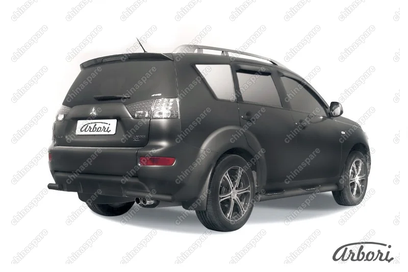 AFZDAMXL1012B Уголки d57 Arbori черн. для Mitsubishi OUTLANDER XL 2010-2012