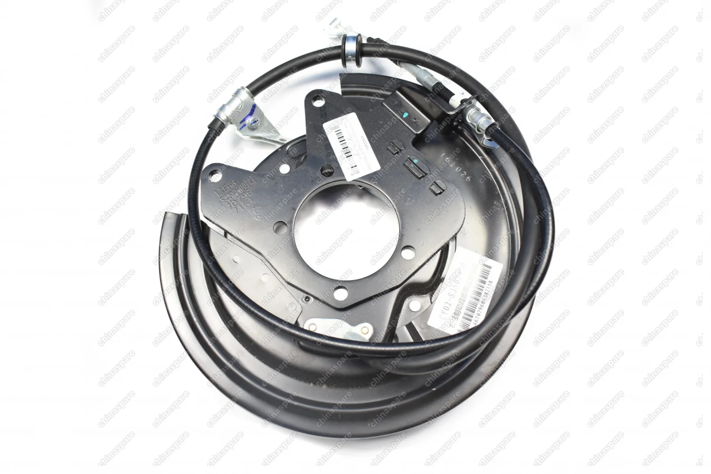 Щит тормозной задний левый с тросом Lifan X60