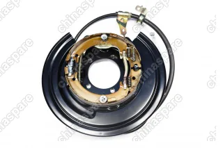 Щит тормозной задний правый с тросом Lifan X60