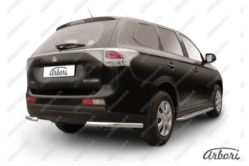 AFZDAMOUT1312 Уголки d57 Arbori нерж. сталь для MITSUBISHI Outlander 2013-2014