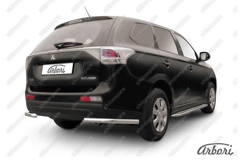 AFZDAMOUT1412 Уголки d57 Arbori нерж. сталь для Mitsubishi OUTLANDER 2014-2015
