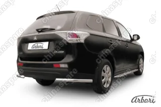 AFZDAMOUT1412 Уголки d57 Arbori нерж. сталь для Mitsubishi OUTLANDER 2014-2015