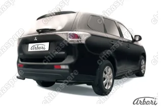 AFZDAMOUT1412B Уголки d57 Arbori черн. для Mitsubishi OUTLANDER 2014-2015
