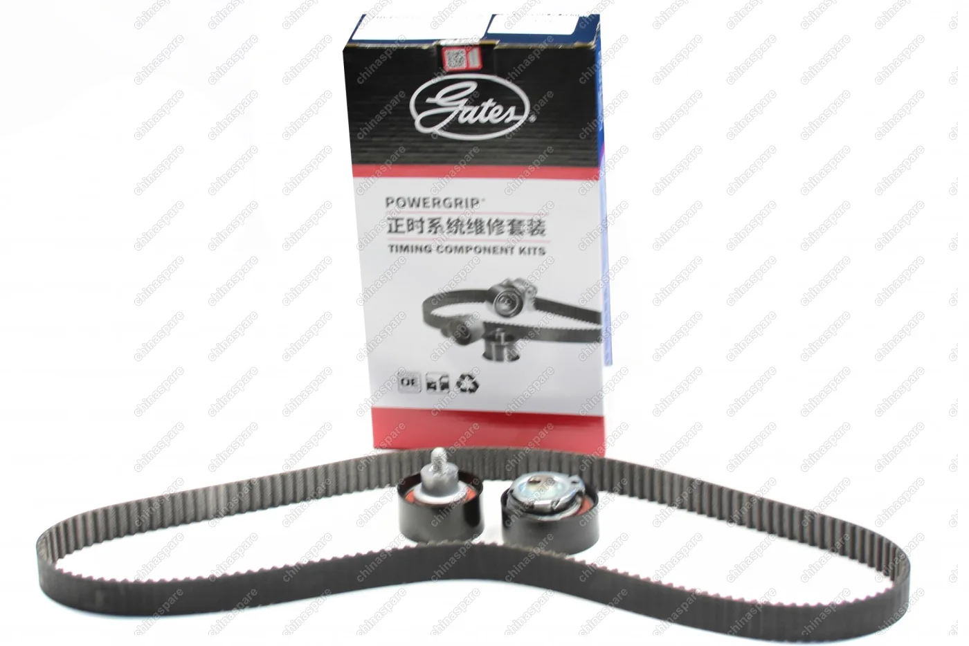 Комплект ГРМ «Gates» (С роликами) Chery Kimo, Indis, QQ6 1.3