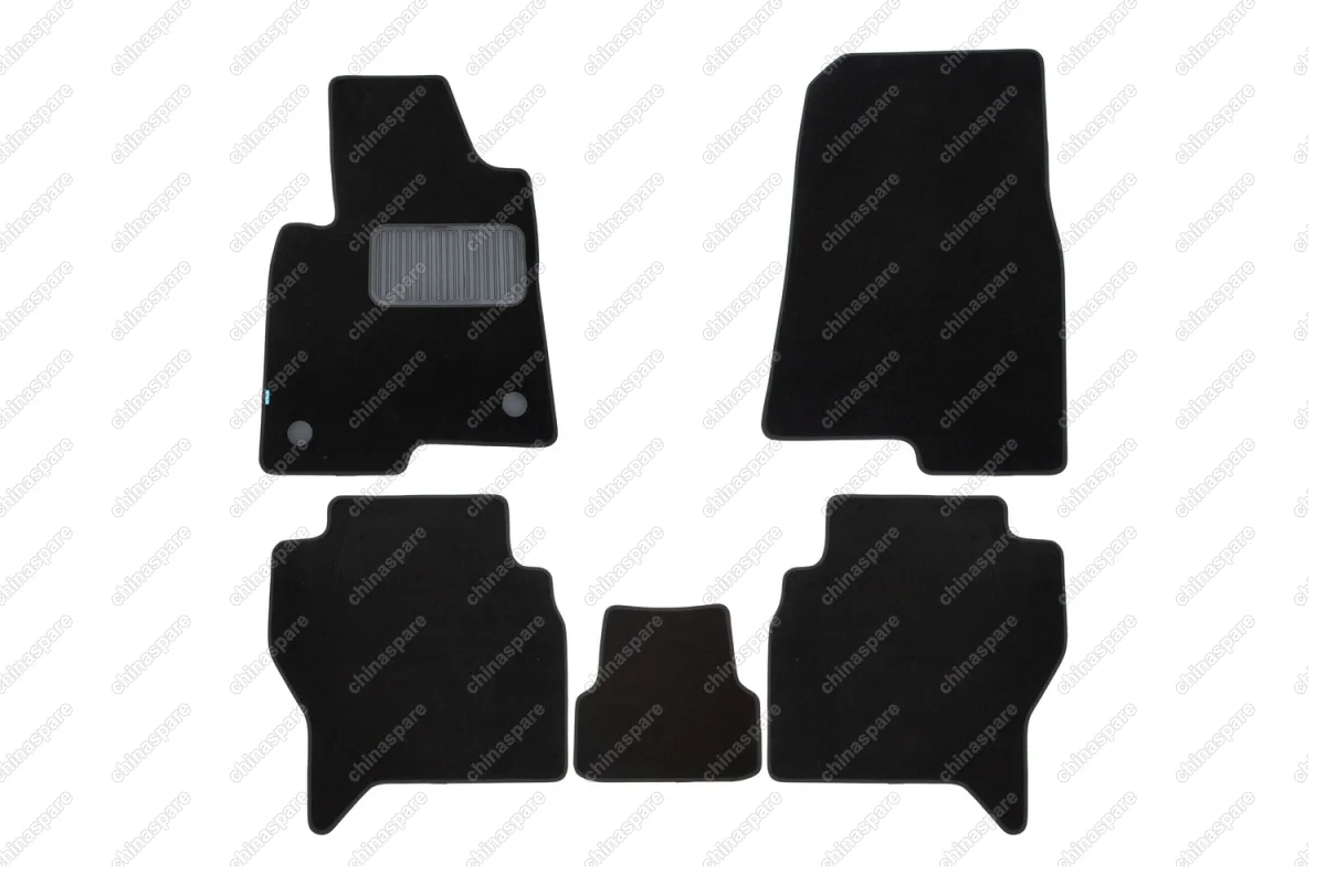 Коврики в салон Klever Premium MITSUBISHI Pajero III 5D АКПП 5 мест 2000-2006, внед., 5 шт. (текстиль)