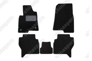 Коврики в салон Klever Premium MITSUBISHI Pajero III 5D АКПП 5 мест 2000-2006, внед., 5 шт. (текстиль)