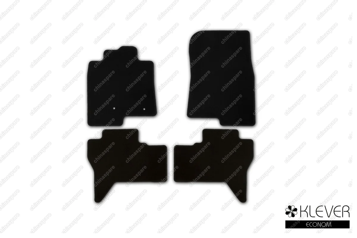 Коврики в салон Klever Econom MITSUBISHI Pajero IV 2006->, внед., 4 шт. (текстиль)
