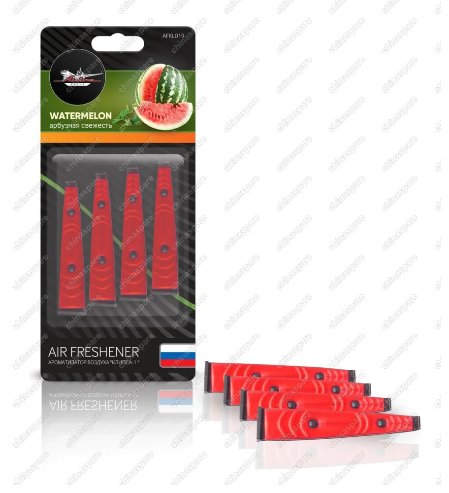 AFKL019 Ароматизатор в дефлектор Клипса-1 арбузная свежесть