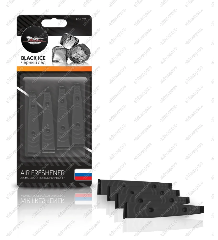 AFKL021 Ароматизатор в дефлектор Клипса-1 черный лед