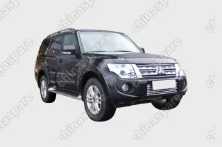 Декоративные элементы воздухозаборника,d16,Mitsubishi Pajero IV 2011- хром, MIPJ.97.2293